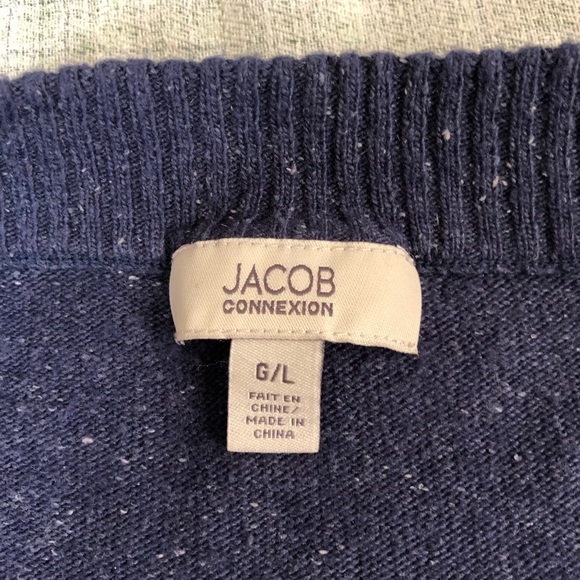 Knit tunic with pockets and small puff sleeve - Picture 8 of 9